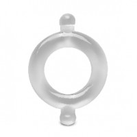 Cock Ring Stretchy, CLEAR